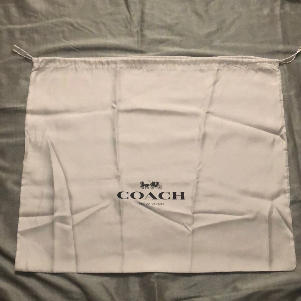Coach large dust bag